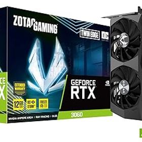 【中古】【未使用】ZOTAC GeForce RTX 3060 Twin Edge OC グラフィックスボード ZT-A30600H-10M VD7558