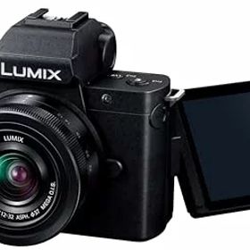 【中古】「非常に良い」パナソニック 小型・軽量ミラーレス一眼カメラ ルミックス 標準ズームレンズキット ブラック DC-G100DK-K