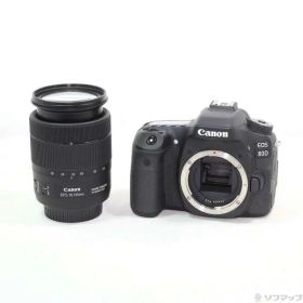 【中古】Canon(キヤノン) EOS 80D EF-S18-135 IS USM レンズキット 【305-ud】