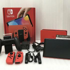 【全品ポイント10倍！要エントリー】ニンテンドウ 任天堂 Nintendo Switch 有機ELモデル マリオレッド HEG-S-RAAAA 【中古】