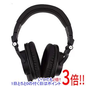 【いつでも2倍！1日と5.0のつく日、18日は3倍！】【中古】audio-technica プロフェッショナルモニターヘッドホン ATH-M50x ブラック