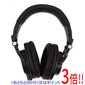 【1日と5.0のつく日、18日はポイント3倍！】【中古】audio-technica プロフェッショナルモニターヘッドホン ATH-M50x ブラック
