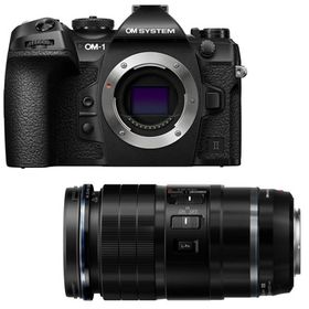 OM SYSTEM オーエムシステム OM-1 Mark II ボディー＋M.ZUIKO DIGITAL ED 90mm F3.5 Macro IS PRO セット