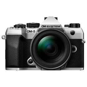 《新品》 OLYMPUS (オリンパス) OM SYSTEM OM-5 Mark II 12-45mm F4.0 PRO レンズキット シルバー[ ミラーレス一眼カメラ | デジタル一眼カメラ | デジタルカメラ ] 【KK9N0D18P】
