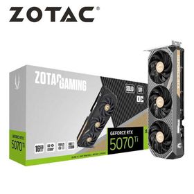 ZOTAC｜ゾタック ZOTAC GAMING GeForce RTX 5070 Ti SOLID SFF OC 16GB GDDR7 / PCI Express 5.0 グラフィックスボード(ブラック) ZT-B50710J3-10P 返品種別B