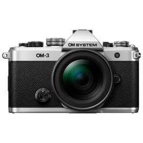 OM SYSTEM ミラーレス一眼カメラ「OM SYSTEM OM-3」12-45mm F4.0 PROレンズキット OM-3_12-45KITSLV