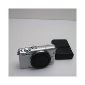 美品 EOS M100 ホワイト 即日発送 Canon ミラーレス一眼カメラ デジタルカメラ あすつく 土日祝発送OK