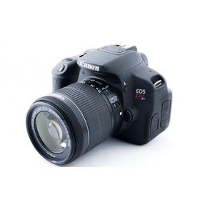 キヤノン Canon EOS Kiss X7i レンズキット ブラック 美品 ストラップ付き <プレゼント包装承ります>
