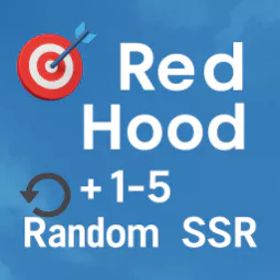 🌍[海外] 🎯 レッドフード + 🔁 1–5 ランダム SSR |⚡即時配達