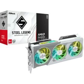 Radeon RX 9060 XT Steel Legend 8GB OC RX9060XT SL 8GO