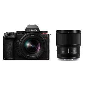 【10年間保証付き】[パナソニック]LUMIX DC-S5M2W 標準ズーム・単焦点レンズキット（年始キャッシュバックキャンペーン対象商品 2025年11月14日から2026年1月12日）