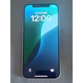 アップル(Apple)の超美品 Appleストア版 SIMフリー iPhone12 128GB ホワイト(スマートフォン本体)