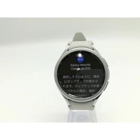 【中古】SAMSUNG Galaxy Watch6 Classic 47mm Wi-Fi/Bluetoothモデル SM-R960NZSAXJP シルバー【浜松駅前】保証期間1ヶ月【ランクB】