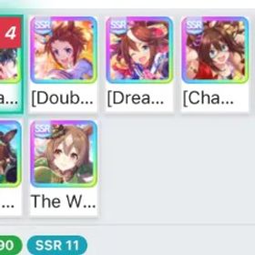 🌍 [海外 EN] 9 SSR |5xキタザンブラック | ゴールド 船 + ビコ・ペガサス |即時配達 ⚡