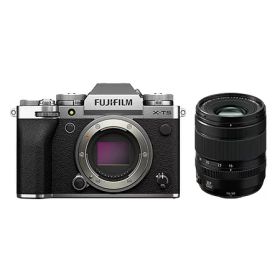 【当店オリジナル3年延長保証付】富士フイルム X-T5 JP XF16-50 レンズキット シルバー 日英2言語設定モデル