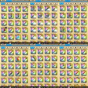 総レベル6335、神喰らいの大剣、盾、ラーミアの鞭、グリザードの鋭牙所持、人権心ほとんど所持 | ドラクエウォークのアカウントデータ、RMTの販売・買取一覧