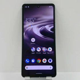 AQUOS sense6 SHG05 au ブラック 送料無料 本体 c02206 【中古】