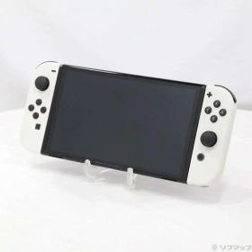 【中古】Nintendo(任天堂) Nintendo Switch 有機ELモデル Joy-Con(L)／(R) ホワイト 【305-ud】