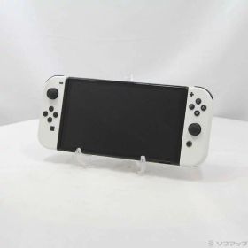 【中古】Nintendo(任天堂) Nintendo Switch 有機ELモデル Joy-Con(L)／(R) ホワイト 【371-ud】