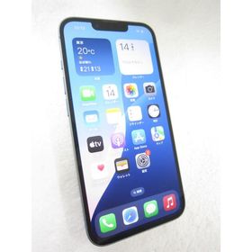 中古 Apple iPhone14 256GB ブルー MPWN3J／A SIMフリー ネットワーク利用制限▲判定