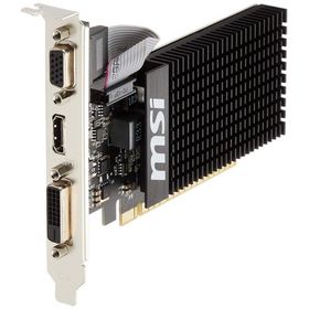 MSI ファンレス・ロープロファイル対応 GeForce GT 710 グラフィックカード メモリ1GBモデル GT710 1GD3H LP