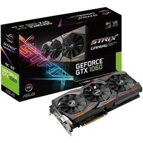 ASUS R.O.G. STRIXシリーズ NVIDIA GeForce GTX1060搭載ビデオカード オーバークロック メモリ6GB S