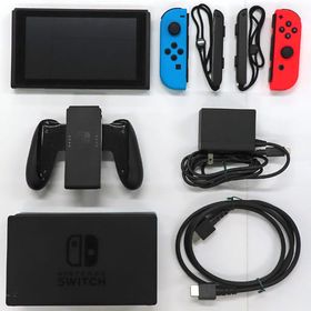 Nintendo Switch本体/Joy-Con(L) ネオンブルー/(R) ネオンレッド [2019年8月モデル](状態：不備有※詳細については備考をご覧ください。) ニンテンドースイッチハード