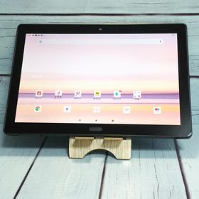 docomo dtab d-41A SHARP Androidタブレット ブラック 本体 白ロム SIMロック解除済み SIMフリー C394266