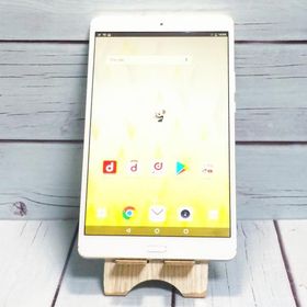 docomo HUAWEI d-01J dtab compact 16GB ゴールド 本体 白ロム SIMロック解除済み SIMフリー C619503