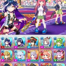 ジュエル5209 4・5×120 鬼還エンマ 由比ヶ浜結衣 中野一花 中野二乃 ＭＶＰシャルロット | 白猫テニスのアカウントデータ、RMTの販売・買取一覧