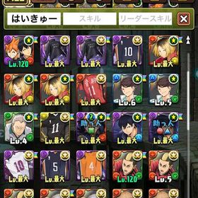 ハイキュー、星コンプ | パズドラ(パズル＆ドラゴンズ)のアカウントデータ、RMTの販売・買取一覧