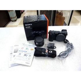 ソニー ミラーレス一眼 α6400 パワーズームレンズキット ブラック ILCE-6400L B