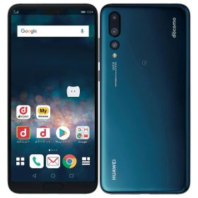 「新品・docomo版」SIMフリー Huawei P20 Pro HW-01K [Midnight Blue] 画面サイズ：6.1インチ 内蔵メモリ：ROM 128GB RAM 6GB