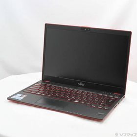 〔中古〕FUJITSU(富士通） LIFEBOOK UH75／B3 FMVU75B3R サテンレッド 〔Windows 10〕〔276-ud〕