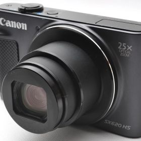 【中古】【1ヶ月保証】キヤノン Canon PowerShot SX620 HS ブラック 光学25倍ズーム PSSX620HSBK SDカード付き Wi-Fi対応
