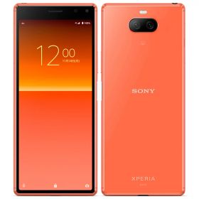 【中古】A+ランク【未使用に近い】 SIMフリー SOV42 SONY Xperia 8 KDDI オレンジ 利用制限—(白ロム) 送料無料