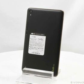 【中古】KYOCERA(京セラ) Qua tab QZ8 32GB モカブラック KYT32 au 【269-ud】