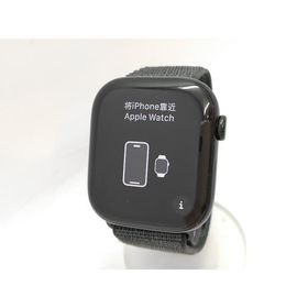 【中古】Apple Watch Series10 46mm Cellular ジェットブラックアルミニウムケース/インクスポーツループ MWY53J/A【立川フロム中武】保証期間１ヶ月【ランクB】