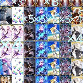 神垢✨石1657個分+4章千個✨🔵白聖杯完凸･幻想4･黒3･カレ4枚✨リリスら限定星5･4人宝具5 | FGOのアカウントデータ、RMTの販売・買取一覧