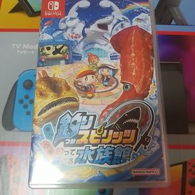 バンダイナムコエンターテインメント(BANDAI NAMCO Entertainment)の496,釣りスピリッツ 釣って遊べる水族館 ニンテンドースイッチ(家庭用ゲームソフト)