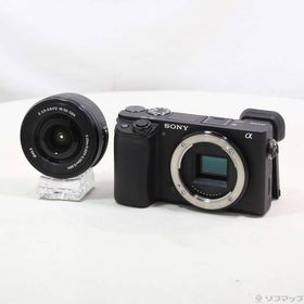 〔中古〕SONY(ソニー) α6400 ILCE-6400L パワーズームレンズキット ブラック〔348-ud〕