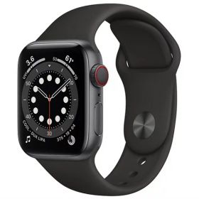 Apple Watch Series 6 GPS+Cellularモデル 40mm M06P3J/A [ブラックスポーツバンド]