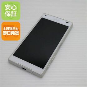 ソニー(SONY)のSO-02H Xperia Z5 Compact ホワイト M111(スマートフォン本体)