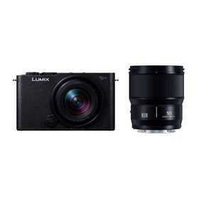 10年間保証付き パナソニック LUMIX DC-S9W-K ダブルレンズキット ジェットブラック（年始キャッシュバックキャンペーン2025年11月14日から1月12日）