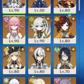 ヌヴィレット1凸餅 フリーナ2凸 召使1凸 万葉餅 マーヴィカ 千織1凸 ナヒーダ | 原神のアカウントデータ、RMTの販売・買取一覧