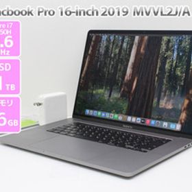 Apple Macbook Pro 16-inch, 2019 MVVL2J/A シルバー Core i7 9750H 2.6GHz メモリ 16GB SSD 1TB AMD Radeon Pro 5300M Bランク N18H 中古
