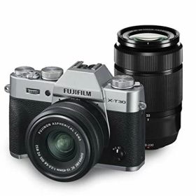 【中古】富士フイルム(FUJIFILM) ミラーレス一眼カメラ X-T30ダブルズームレンズキット シルバー X-T30WZLK-S