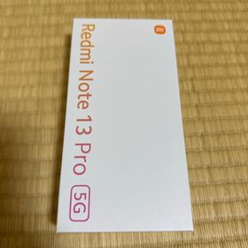 シャオミ(Xiaomi)のXiaomi Redmi Note 13 Pro 5G XIG05 オーロラパー(スマートフォン本体)