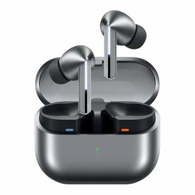 Galaxy Buds3 ProlシルバーlGalaxy AI対応lワイヤレスイヤホン 本体 端末lSamsung純正 国内正規品l2024年発売lノイズキャンセリングl立体音響l防水IP57lBluetooth 5.4l最大30時間再生