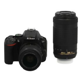中古 デジタル一眼Nikon ニコンD5600 ダブルズームキット 2075814コンディションランク【B】（商品 No.01-0）